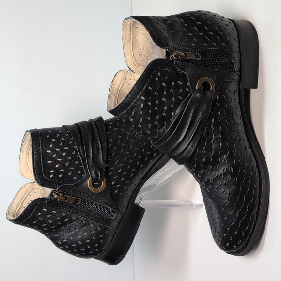 Spenco Priscilla metatarsal pad ankle boot/booties woman size 8.5D. EU 39D(wide) - Picture 5 of 15